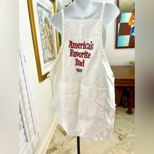 America’s Favorite Dad, George López Show Excellent New Apron “Think Barbecue”!
